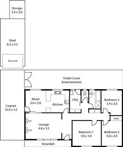 Floorplan of Homely house listing, 685 North East Road, Gilles Plains SA 5086