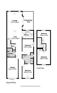 Floorplan of Homely house listing, 4 Charles Street, Port Elliot SA 5212