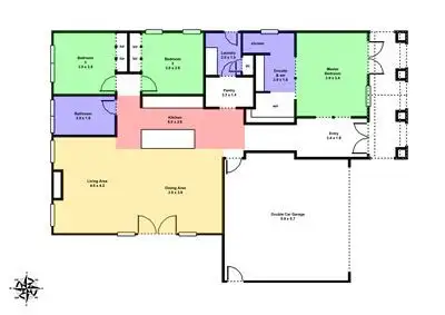 Floorplan of Homely house listing, 5 Pengelly Road, Alfredton VIC 3350