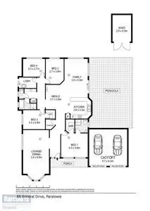 Floorplan of Homely house listing, 85 General Drive, Paralowie SA 5108