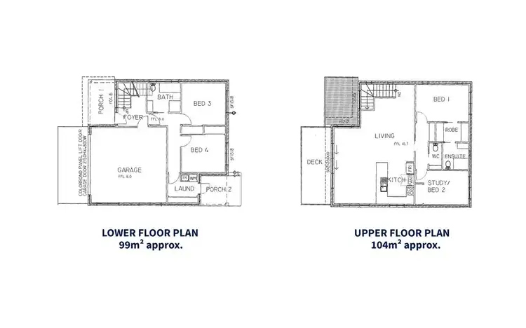 Floorplan of Homely townhouse listing, 2/16 Howrah Road, Howrah TAS 7018