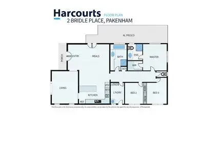 Floorplan of Homely house listing, 2 Bridle Place, Pakenham VIC 3810