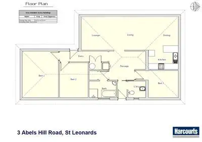 Floorplan of Homely house listing, 3 Abels Hill Road, St Leonards TAS 7250