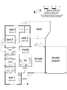 Floorplan of Homely house listing, 32 Oaktree Road, Croydon North VIC 3136