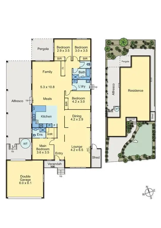 Floorplan of Homely house listing, 14 Peppermint Walk, South Morang VIC 3752