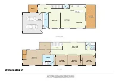 Floorplan of Homely house listing, 39 Rolleston Street, Keperra QLD 4054