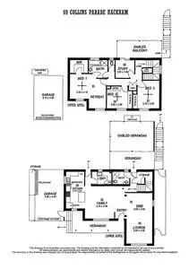 Floorplan of Homely house listing, 69 Collins Parade, Hackham SA 5163