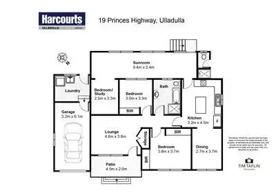 Floorplan of Homely house listing, 19 Princes Highway, Ulladulla NSW 2539