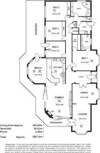 Floorplan of Homely house listing, 243 Beasley Road, Oakbank SA 5243
