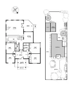 Floorplan of Homely house listing, 371 Arthurs Seat Road, Red Hill VIC 3937