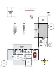 Floorplan of Homely house listing, 7 Almond Court, Lewiston SA 5501