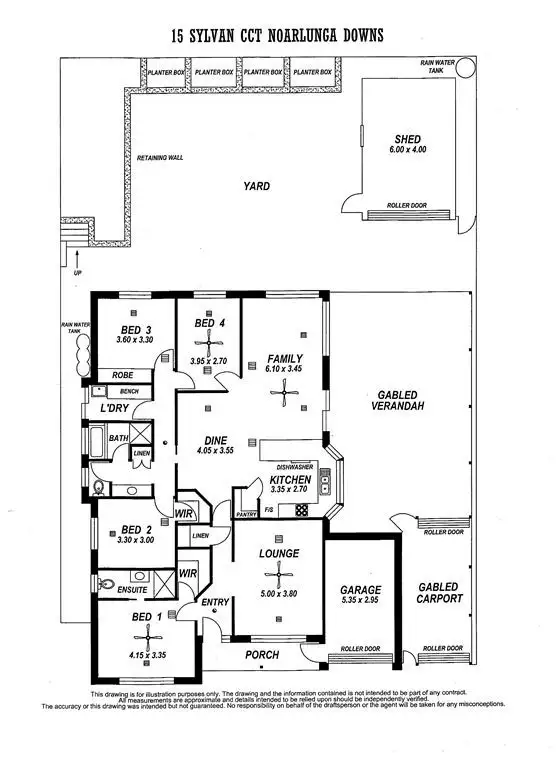 Floorplan of Homely house listing, 15 Sylvan Circuit, Noarlunga Downs SA 5168