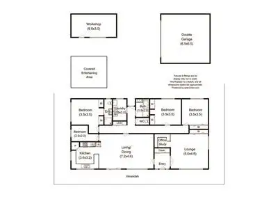 Floorplan of Homely house listing, 65 Thomas Road, Woodbridge TAS 7162