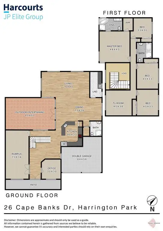 Floorplan of Homely house listing, 26 Cape Banks Drive, Harrington Park NSW 2567