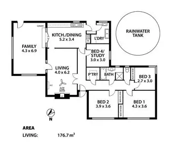 Floorplan of Homely rural property listing, 141 Lenger Road, Mount Torrens SA 5244