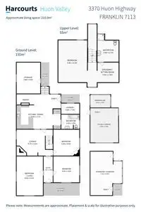 Floorplan of Homely house listing, 3370 Huon Highway, Franklin TAS 7113
