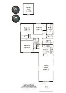 Floorplan of Homely house listing, 92 Coningham Road, Coningham TAS 7054