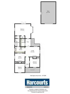 Floorplan of Homely house listing, 58 Beach Road, Margate TAS 7054