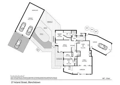 Floorplan of Homely house listing, 27 Acland Street, Blanchetown SA 5357
