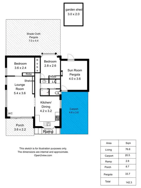 Floorplan of Homely villa listing, Address available on request