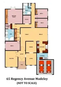 Floorplan of Homely house listing, 65 Regency Avenue, Madeley WA
