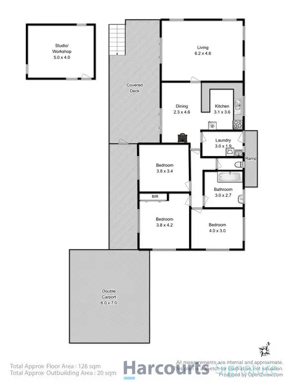 Floorplan of Homely house listing, 30 Tecoma Road, Primrose Sands TAS 7173