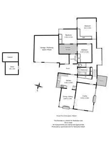 Floorplan of Homely house listing, 1 Musgrove Road, Geilston Bay TAS 7015