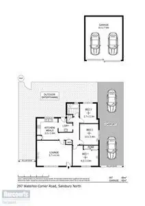 Floorplan of Homely house listing, 297 Waterloo Corner Road, Salisbury North SA 5108