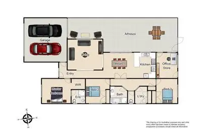 Floorplan of Homely house listing, 15 Amity Way, Cranbourne West VIC 3977