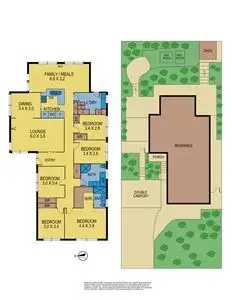 Floorplan of Homely house listing, 17 Ashburton Drive, Mitcham VIC 3132