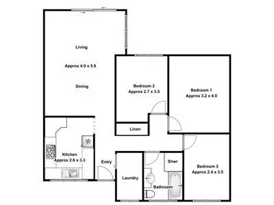 Floorplan of Homely house listing, 12/224 Harrow Road, Glenfield NSW 2167