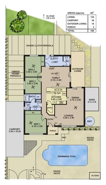 Floorplan of Homely house listing, 28 Maslin Crescent, Maslin Beach SA 5170