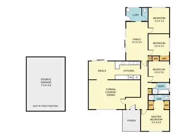 Floorplan of Homely house listing, 8 Enderby Court, Boronia VIC 3155