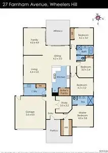 Floorplan of Homely house listing, 27 Farnham Avenue, Wheelers Hill VIC 3150