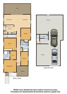 Floorplan of Homely house listing, 53 Empress Terrace, Bardon QLD 4065