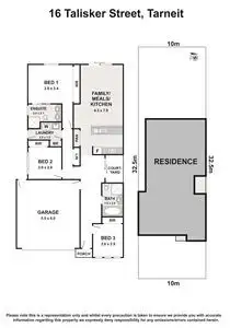Floorplan of Homely house listing, 16 Talisker Street, Tarneit VIC 3029