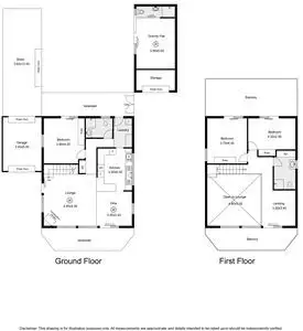 Floorplan of Homely house listing, 4 Merrilli Place, Port Elliot SA 5212