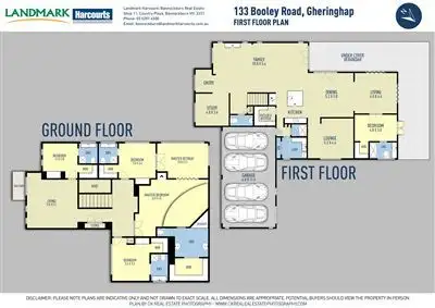 Floorplan of Homely house listing, 133 Booley Road, Gheringhap VIC 3331