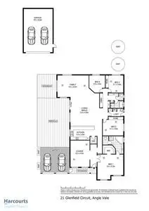Floorplan of Homely house listing, 21 Glenfield Circuit, Angle Vale SA 5117
