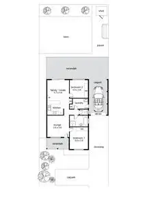 Floorplan of Homely unit listing, 7/29 Candy Road, O'halloran Hill SA 5158