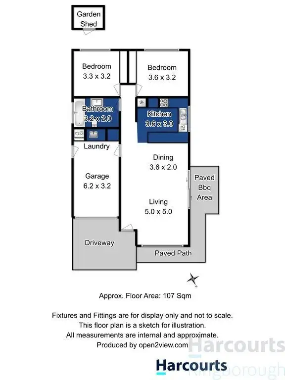 Floorplan of Homely unit listing, 11/12 Bundalla Road, Margate TAS 7054