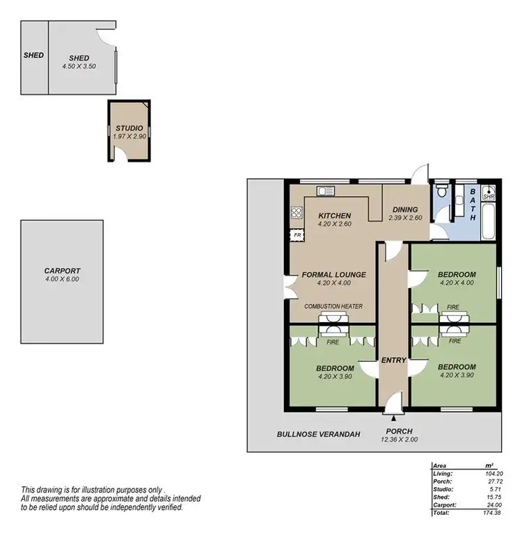 Floorplan of Homely rural property listing, 52 Pursell Road, Bugle Ranges SA 5251