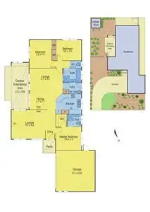 Floorplan of Homely house listing, 45 Donnybrook Rd, Norlane VIC 3214