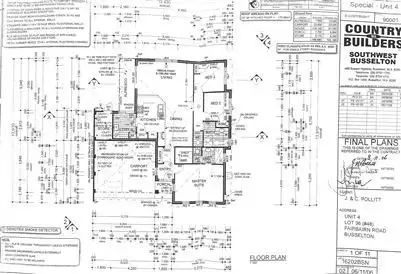 Floorplan of Homely unit listing, 4/48 Fairbairn Road, Busselton WA 6280