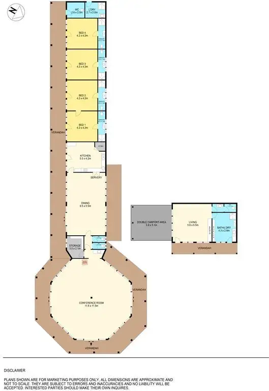 Floorplan of Homely house listing, 3330 Creswick - Newstead Road, Smeaton VIC 3364
