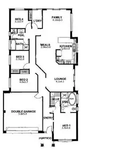 Floorplan of Homely house listing, 30 Whistler Drive, Oakden SA 5086