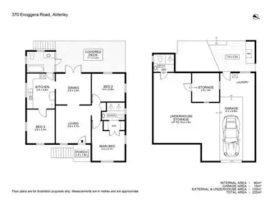 Floorplan of Homely house listing, 370 Enoggera Road, Alderley QLD 4051