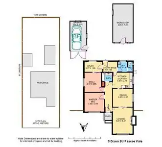 Floorplan of Homely house listing, 3 Dixon Street, Pascoe Vale VIC 3044