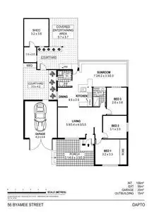 Floorplan of Homely house listing, 56 Byamee Street, Dapto NSW 2530