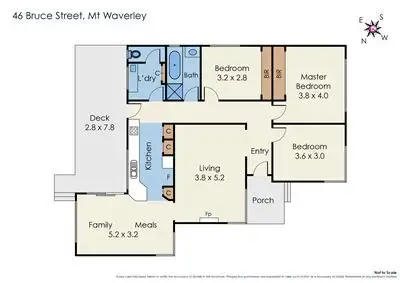Floorplan of Homely house listing, 46 Bruce Street, Mount Waverley VIC 3149